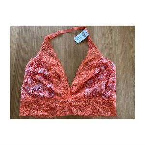 Soma Peach Halter Bralette size XXL NWT